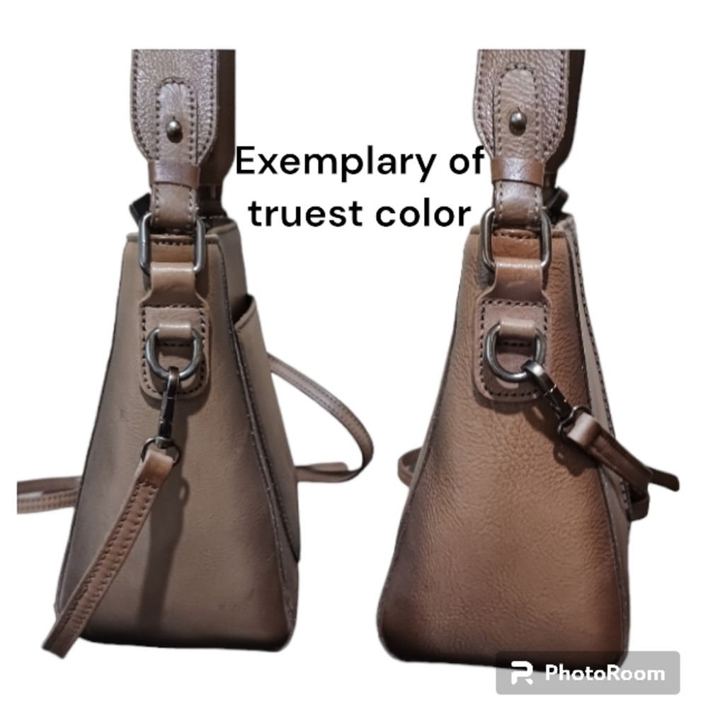 Montana West Hand Paint Hobo Satchel Crossbody Leather - Picture 6 of 13